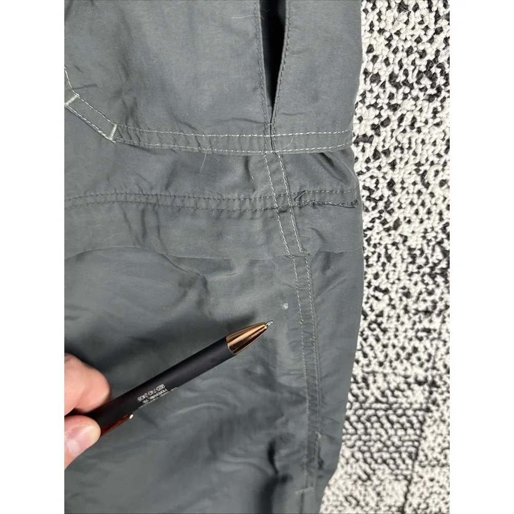 REI Nylon Convertible Pants Mens 30M‎ 30 X 26 SPF Cargo Gray Camp Hike - Picture 2 of 13
